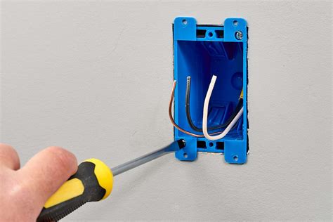 how to mount an electrical box|install old work electrical box.